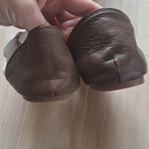 Miz Mooz Brown Leather Strappy Sandals - Picture 3 of 5